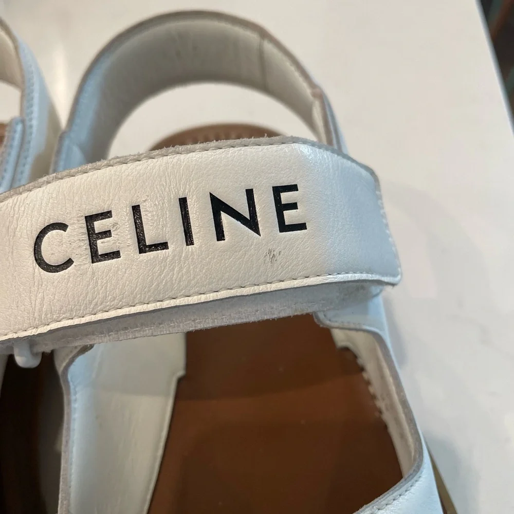 Celine Logo Sandals - Picture 4 of 14